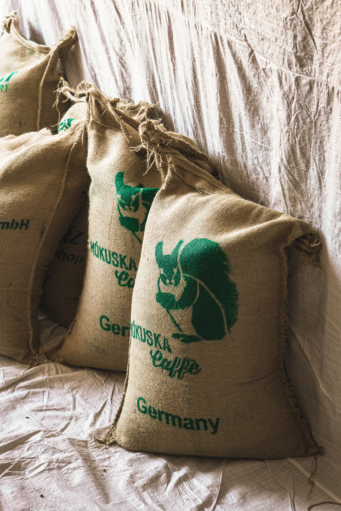 direkt importierter Rohkaffee aus Äthiopien Mókuska Kaffeerösterei