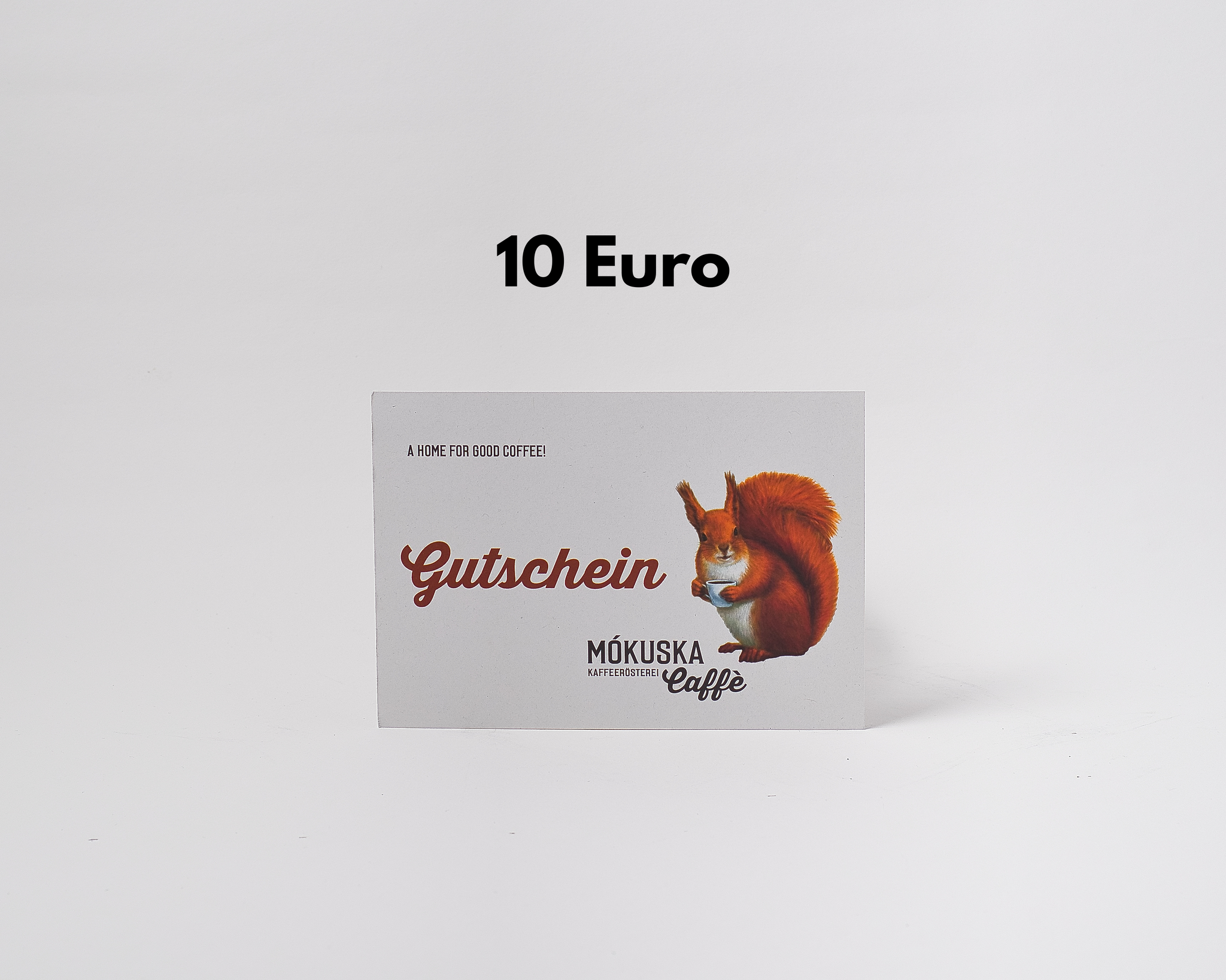 Gutschein 10 € Mókuska Kaffeerösterei