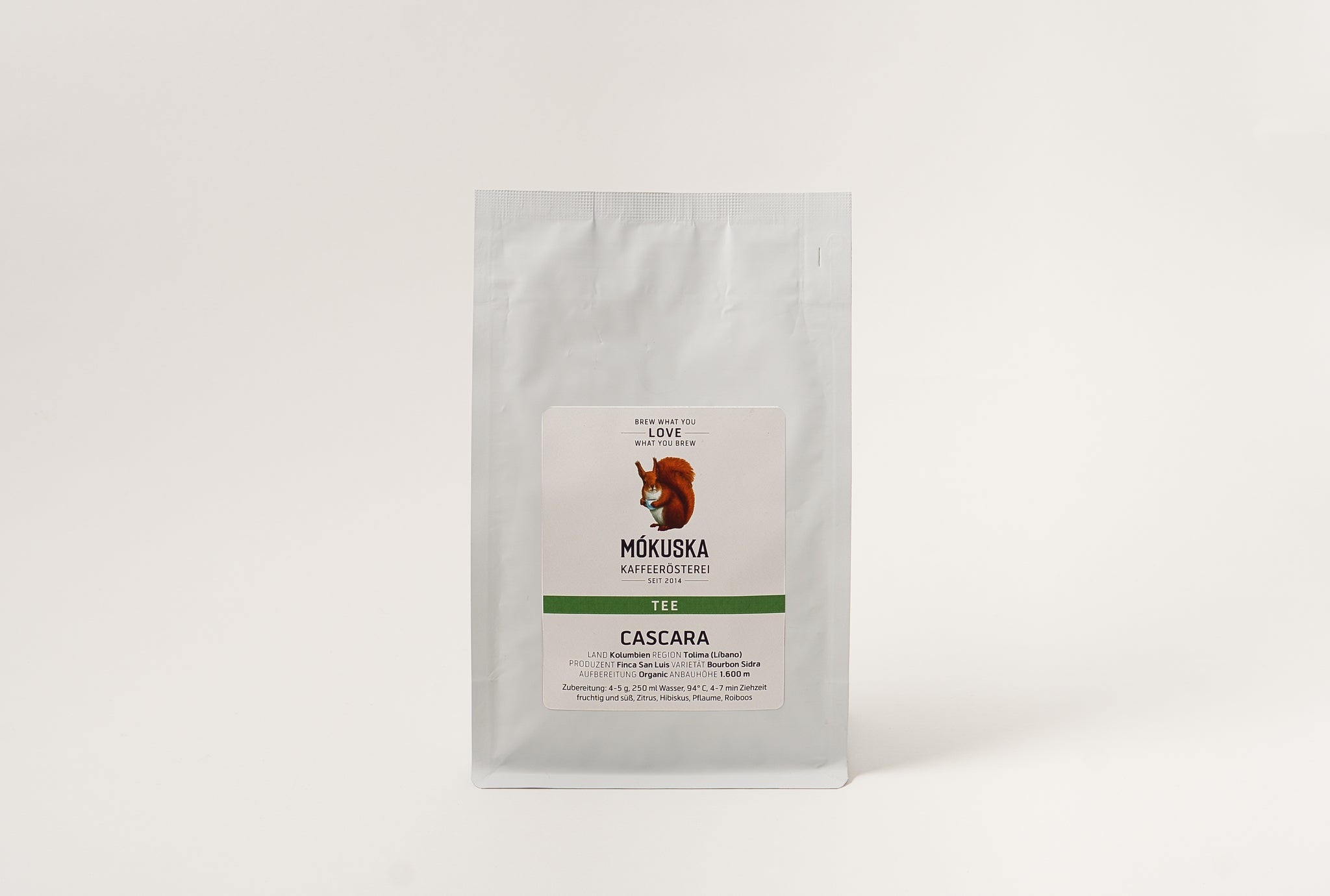 Tee aus Kaffeekirschen Cascara 250 g Mókuska Kaffeerösterei