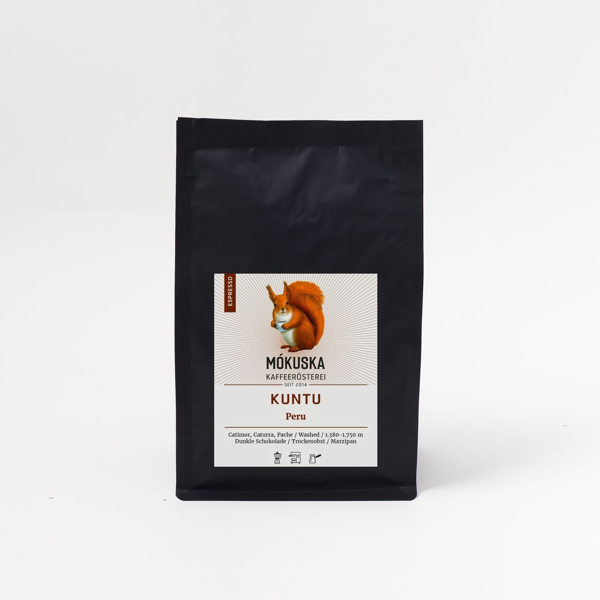 Kuntu 250 g Peru Mókuska Kaffeerösterei
